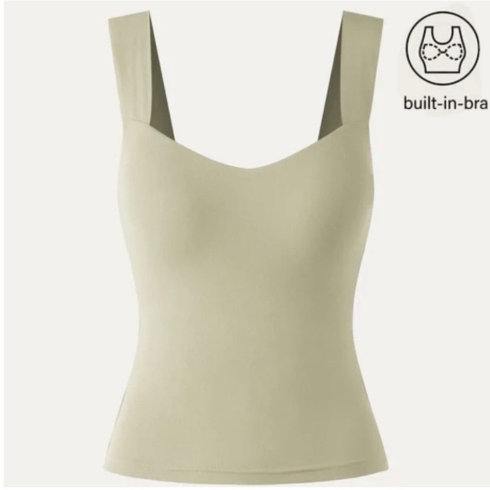 OGL tank top with built-In bra, NWT